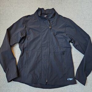 Outdoor Research Prologue Moto Jacket Women's Large L Black Athletic or Casual